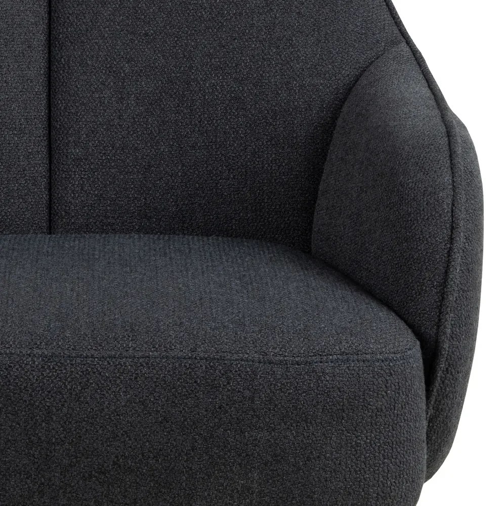 Designové relaxační křeslo Texas tmavě modré