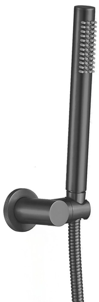 Rea Lungo Grip, vaňová batéria s ručnou sprchovou hlavicou, grafitová, REA-B2352
