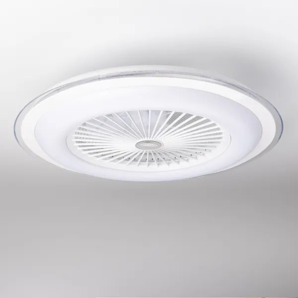 Brilagi - LED Stmievateľné svietidlo s ventilátorom RONDA LED/48W/230V biela + DO