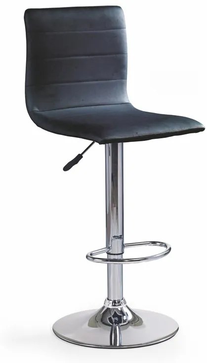 Barová stolička H-21 čierna
