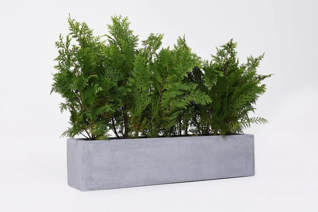 Hrantík FLOBO, sklolaminát, šírka 80 cm, betón - design