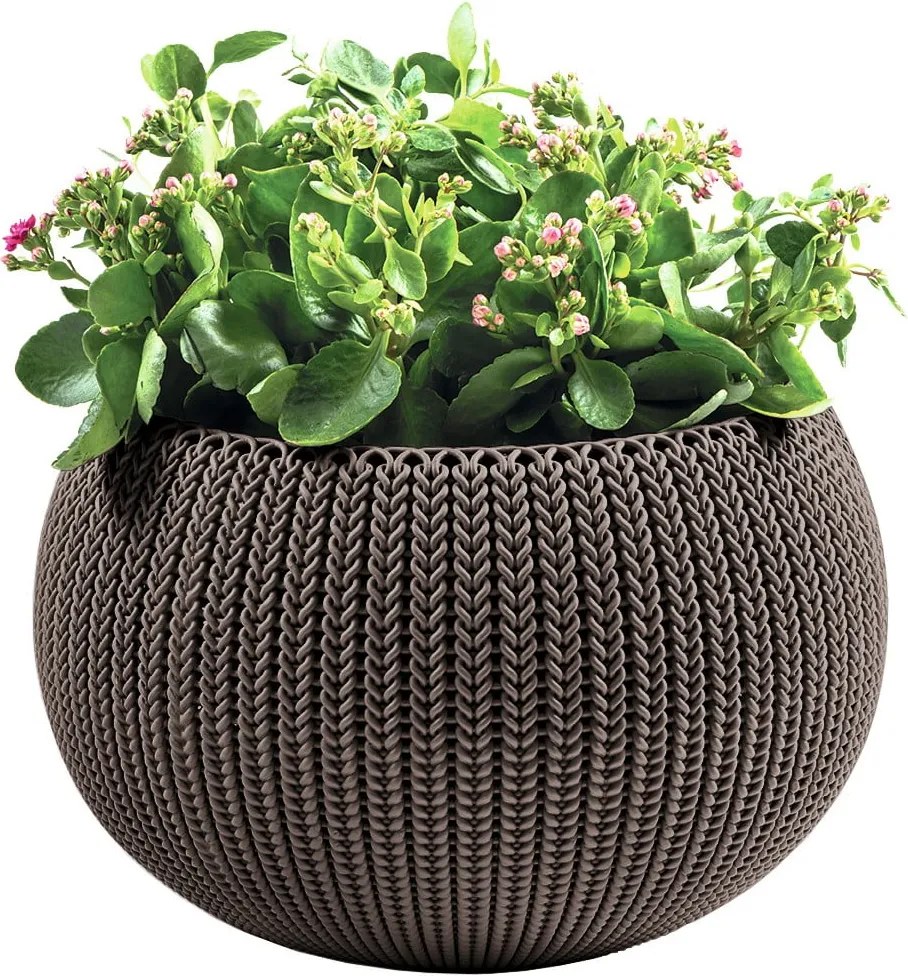 Plastový závesný a nástenný kvetináč ø 36 cm Cozy – Keter