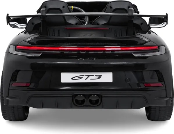 Elektrické autíčko Porsche 911 GT3 pretekárske čierne