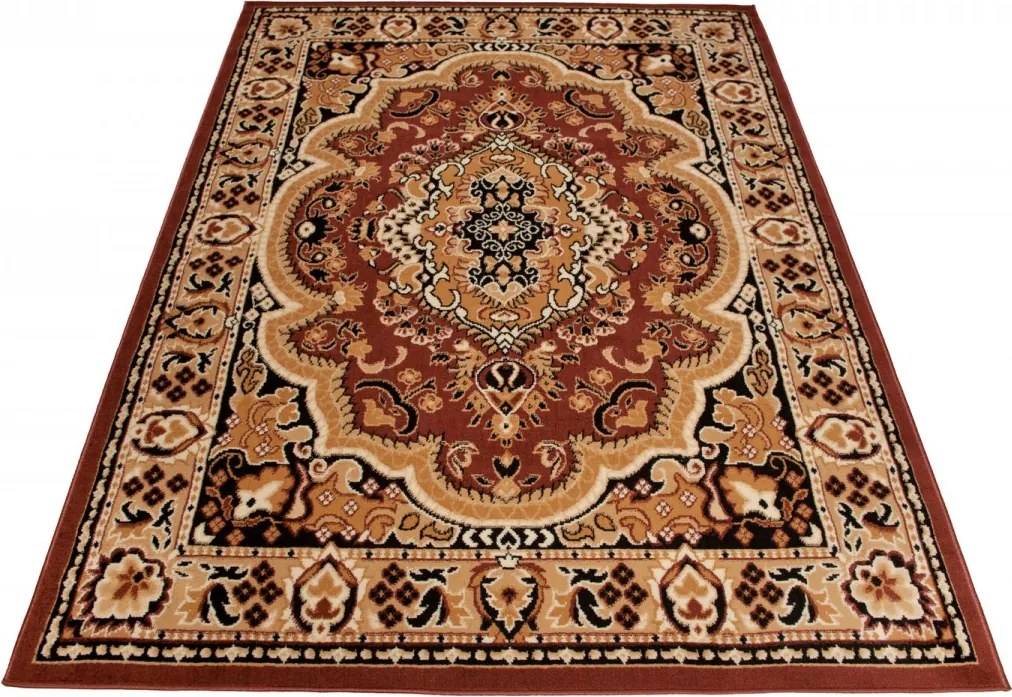 TA Koberec E951A HNEDÝ ATLAS PP Rozmer: 140x200 cm