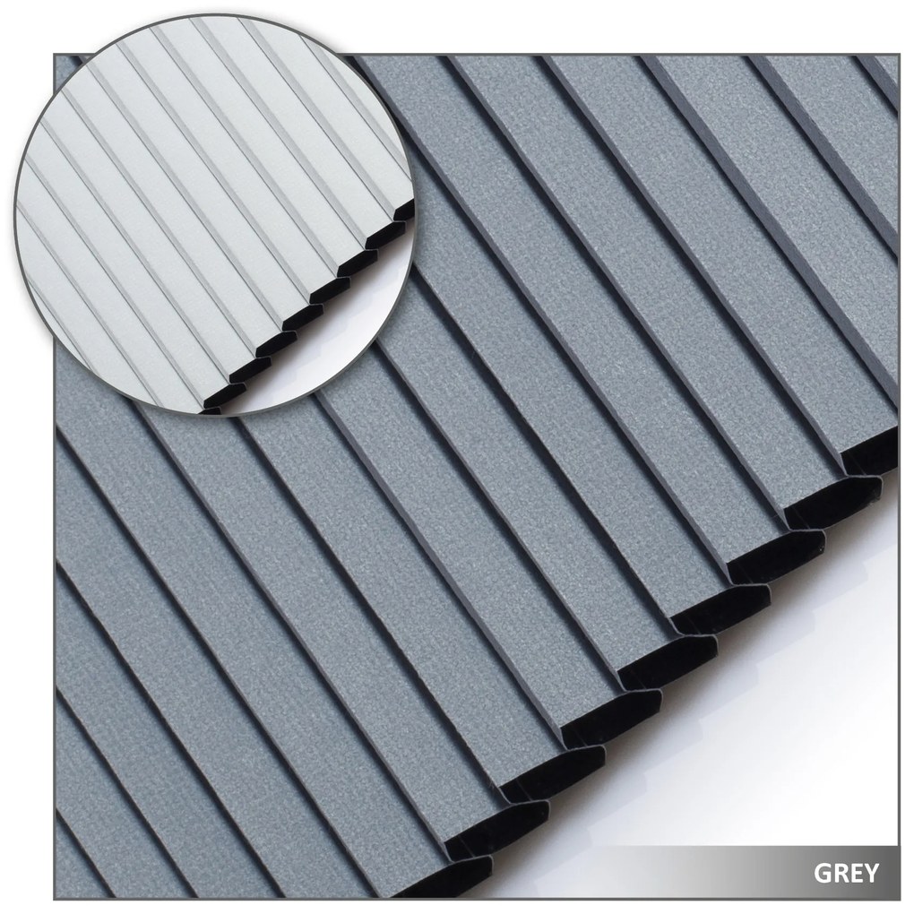 Dekodum Neinvazívna voštinová plisovaná roleta grey Šířka (cm): 54