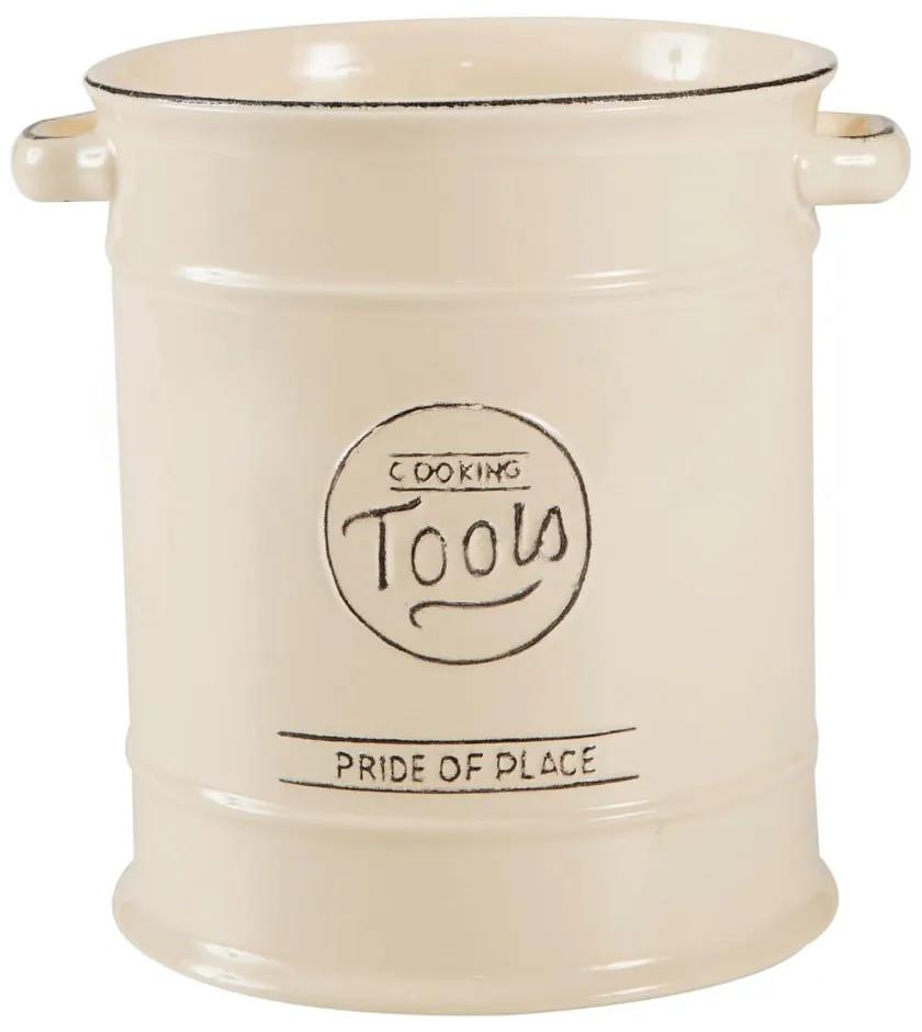 Krémová keramická dóza na kuchynské náradie T&G Woodware Pride of Place