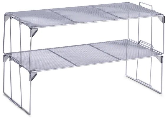 Prídavná polica, skladacia, stohovateľná, MESH, XXL – 57x31x17