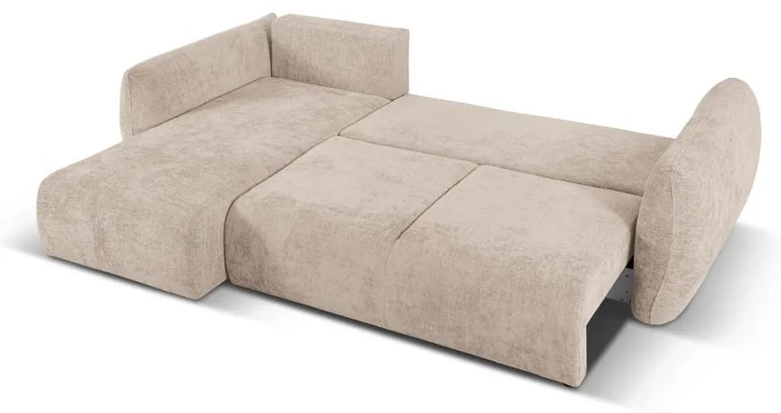 Béžová rohová pohovka (ľavý roh) Matera – Cosmopolitan Design