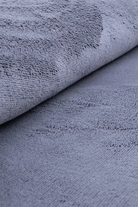 Protišmykový koberec PLUSH tmavosivý