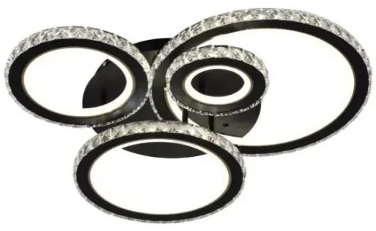 LED Stmievateľný prisadený luster LED/120W/230V 3000-6500K + diaľkové ovládanie