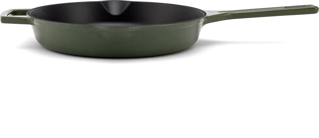 Elmich Smaltovaná liatinová panvica Ember 26 cm olivovozelená