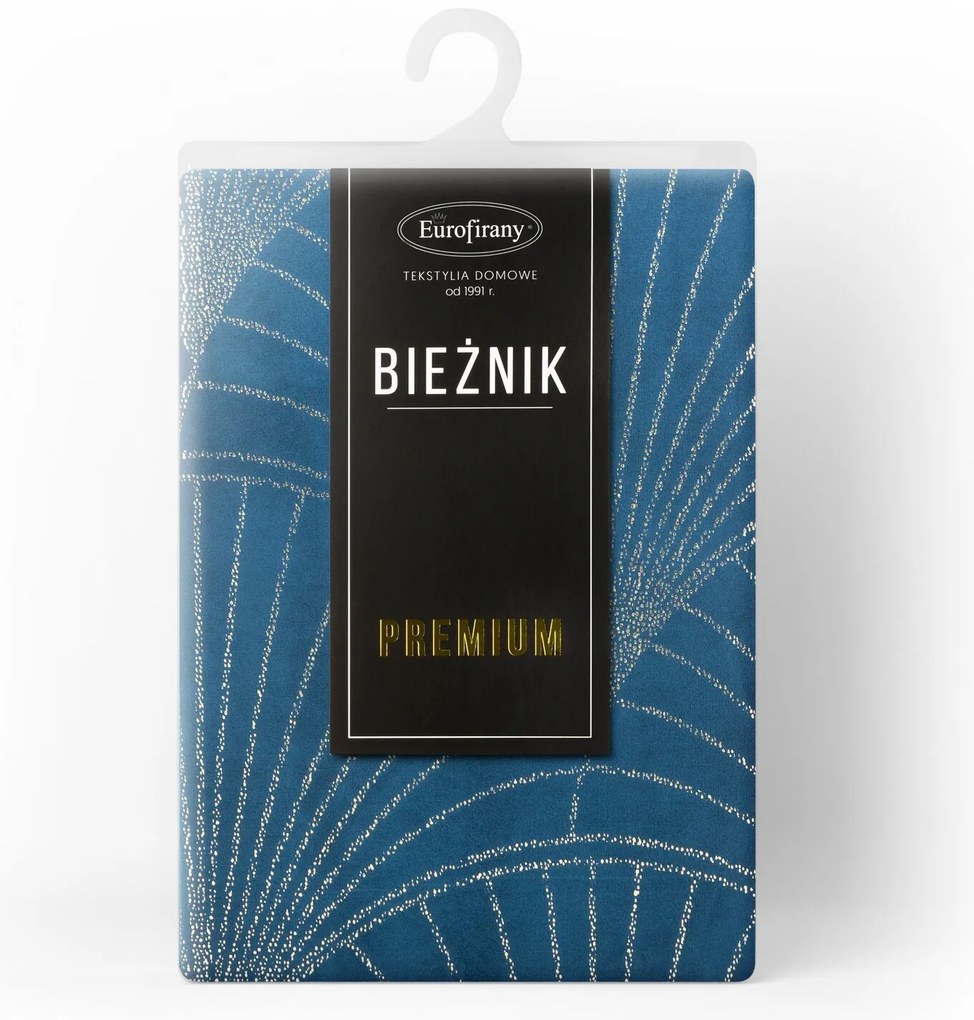 OBRUS BLINK 14 35X220 CM TMAVOMODRÝ