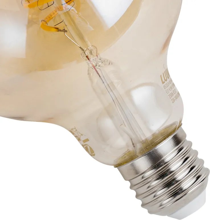 Sada 5 inteligentných stmievateľných LED žiaroviek E27 G95 Amber 4,9W 320 lm 2500K Zigbee