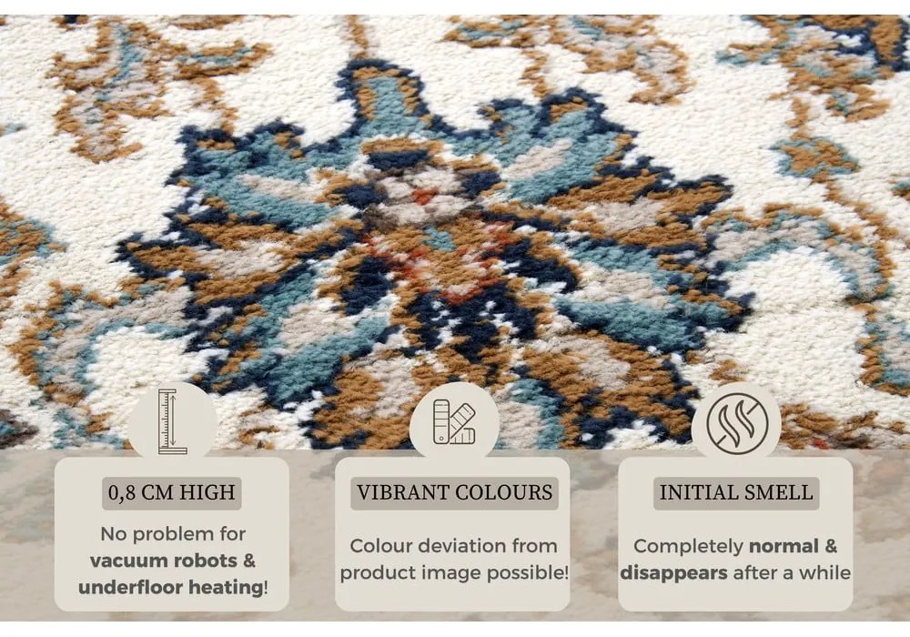 Krémový koberec 140x200 cm Orient Saraceni – Hanse Home