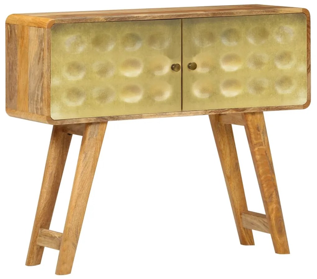 vidaXL Komoda masívne mangovníkové drevo 90x30x77 cm