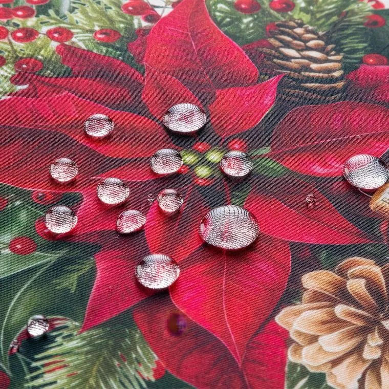 Súprava 4 ks prestieraní a stolového behúňa s teflónovou úpravou CHRISTMAS STAR
