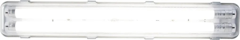 TL svietidlo sivé vrátane LED 15W 2250 lm 4000K IP65 - Base
