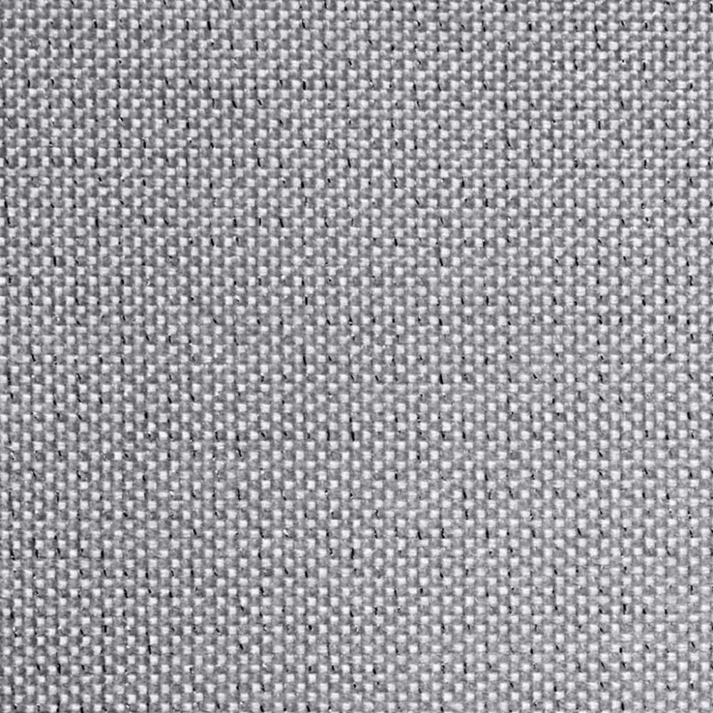 Sivo strieborný záves na kruhy pretkávaný striebornou niťou 140 x 250 cm