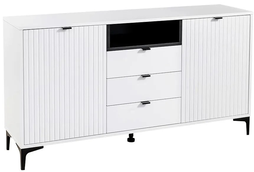 Komoda Fabio 2D3S doska biela