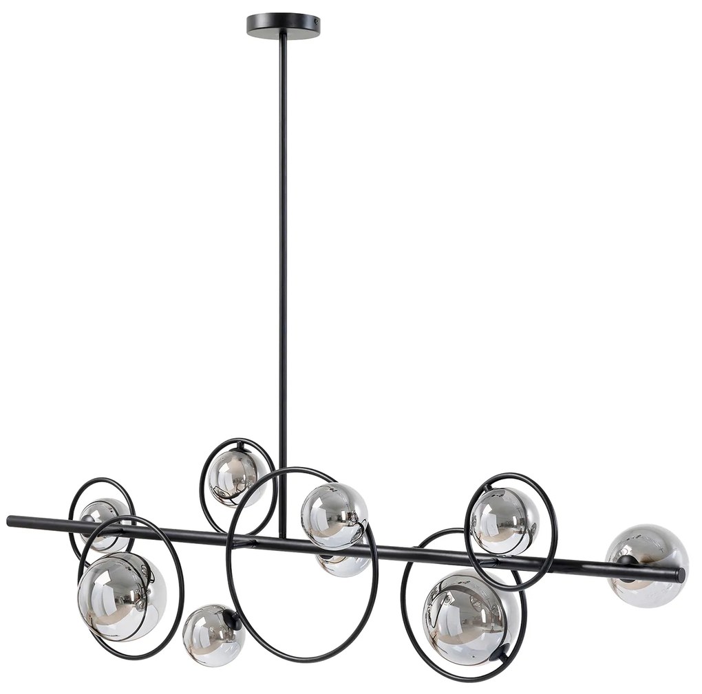 Universe visiaca lampa čierna