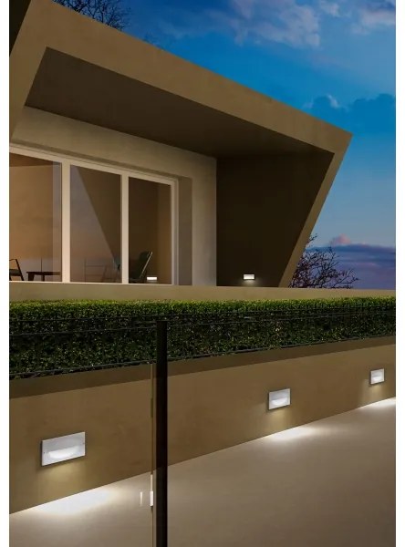 Redo 90009 - LED Vonkajšie orientačné svietidlo TAMPA LED/11W/230V IP54 biele