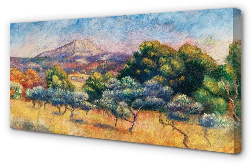 Obraz canvas Art maľoval jesenné pohľad 100x50 cm