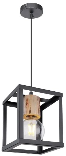 Globo 15476H - Luster na lanku HAGAR 1xE27/60W/230V