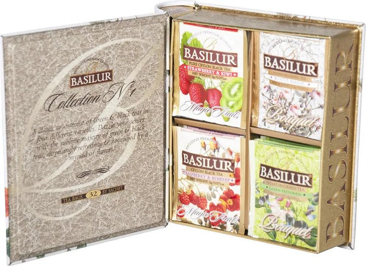 Kniha čajov COLLECTION no. 1 - darčeková kolekcia 32 sáčkov