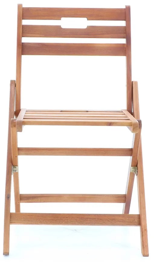 Záhradná stolová zostava Kled - 2 miesta, hnedá