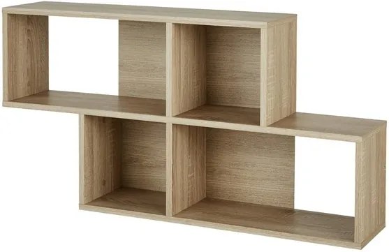 Sconto Nástenná polica RIVA dub sonoma