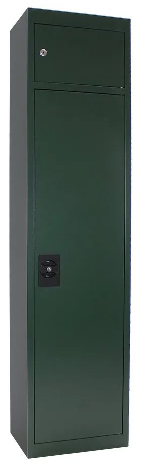 Skriňa na zbrane GUN 5 - mechanický zámok, 1500x370x265 mm