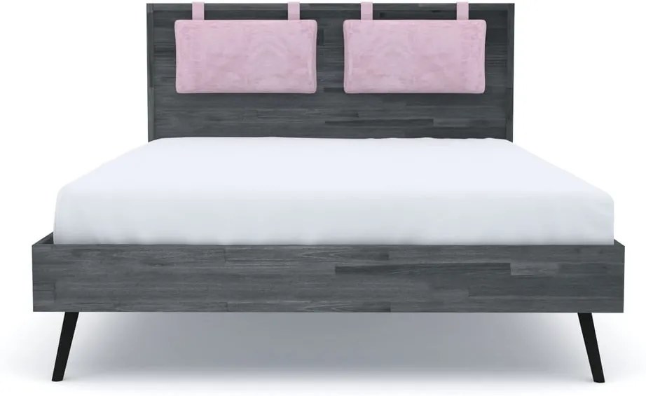 Dvojlôžková posteľ z akáciového dreva Livin Hill Capella, 185 x 207 cm