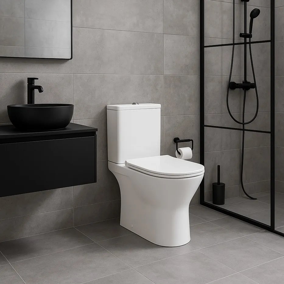 Invena Nexil, WC kombi misa s nádržkou vrátane splachovacej súpravy, Tornádo technológia splachovania, sedátko s pomalým zatváraním, INV-CE-82-O01-J