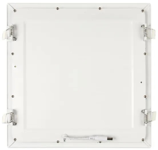 BERGE LED panel štvorcový 300x300x20mm vstavaný - 24W - 230V - 1900Lm - teplá