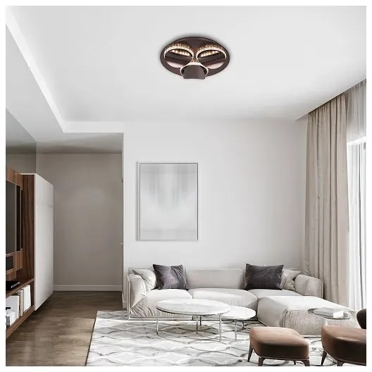 Rabalux 5050 - Stmievateľné LED stropné svietidlo CAPRIANA LED/18W/230V