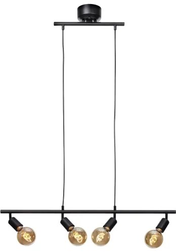 Cottex T1924SV - Závesný luster ARC na lanku 4xE27/60W/230V