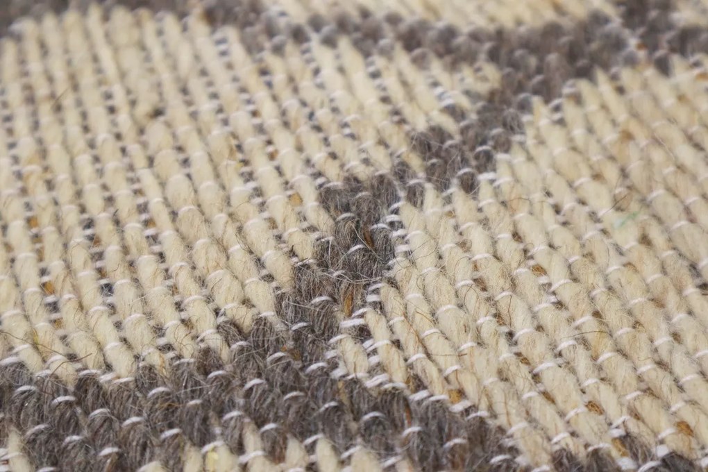 Mujkoberec Original, Ručne tkaný voňavý kusový koberec Vetiver 03, 120x170, béžová, exteriér