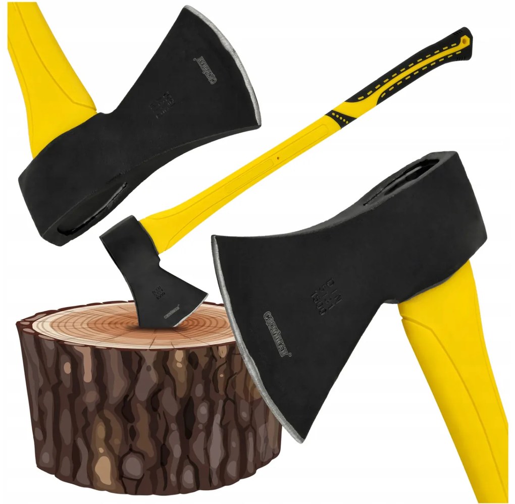 CROWNMAN Univerzálna sekera 1500g 80cm