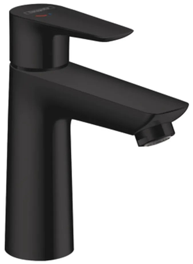 Hansgrohe Talis E, umývadlová batéria 110 bez odtokovej súpravy, CoolStart, čierna matná, HAN-71714670