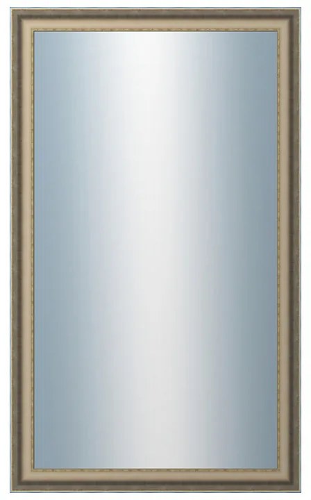DANTIK - Zrkadlo v rámu, rozmer s rámom 60x100 cm z lišty DOPRODEJMETAL AG prehnutá veľká (3025)