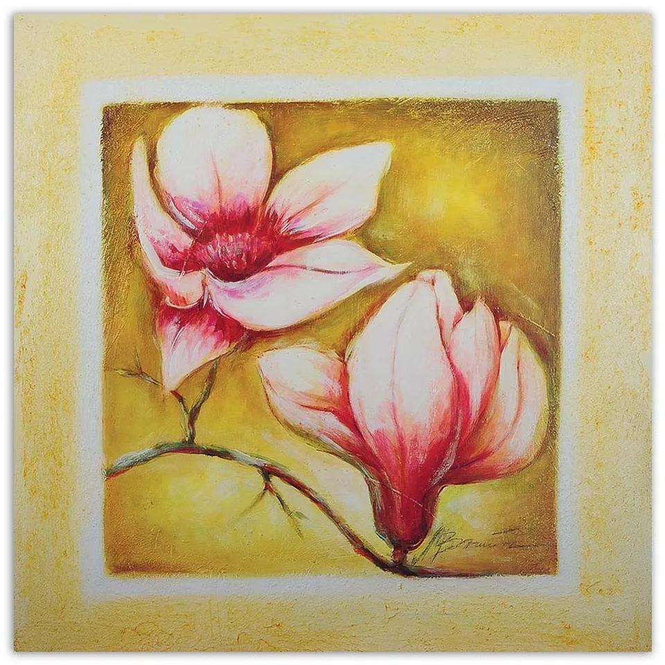 Gario Obraz na plátne Dva čerešňové kvety Rozmery: 30 x 30 cm
