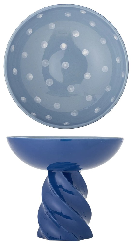 Bloomingville Kameninová miska na podstavci Riley