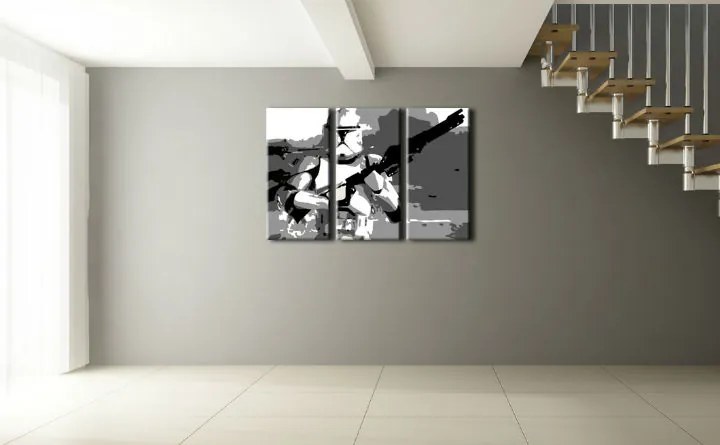 Ručne maľovaný POP Art obraz STAR WARS | rôzne rozmery