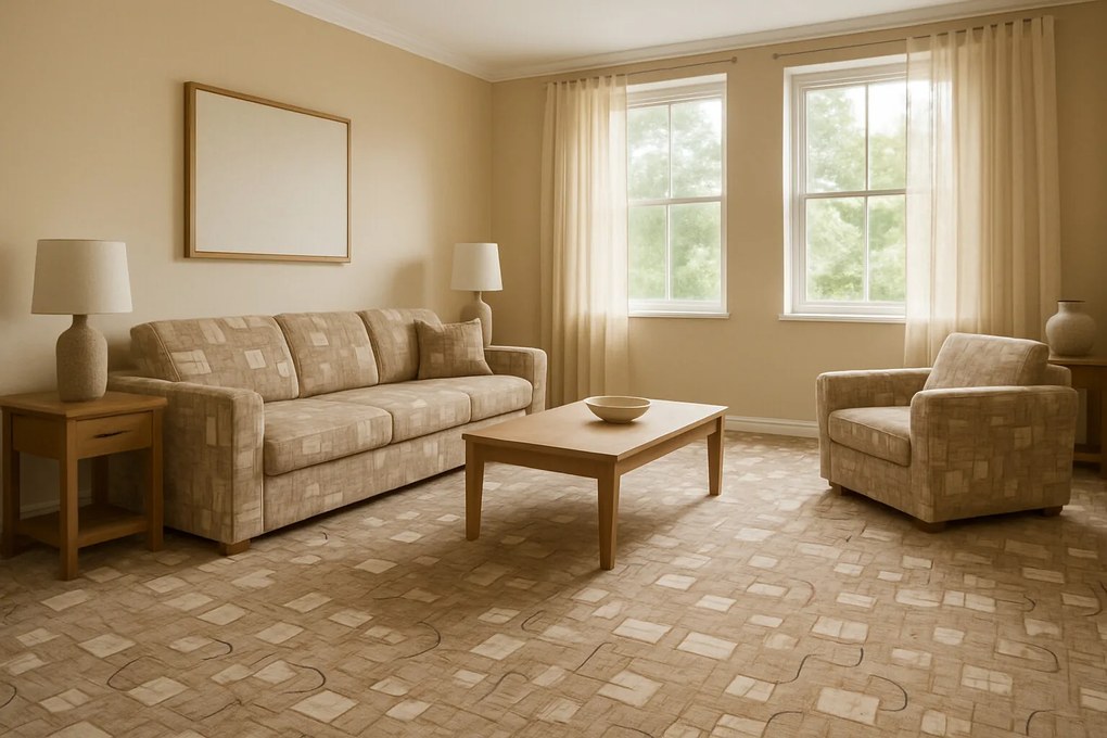 Metrážny koberec Libra 36, na mieru, šíře 4m,5m, hnedá, filc, chodba / predsieň, AladinWorld Expres