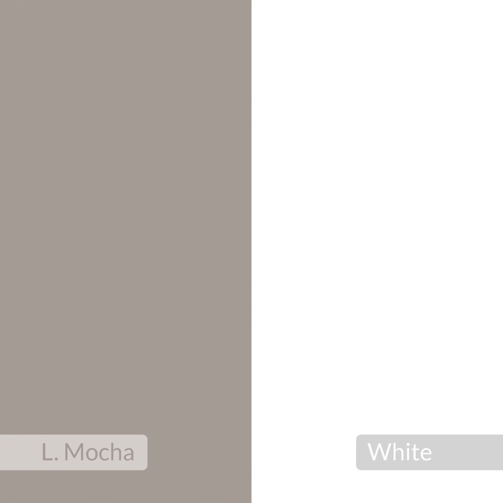 Věšák Houseland HARMON mocha/bílý