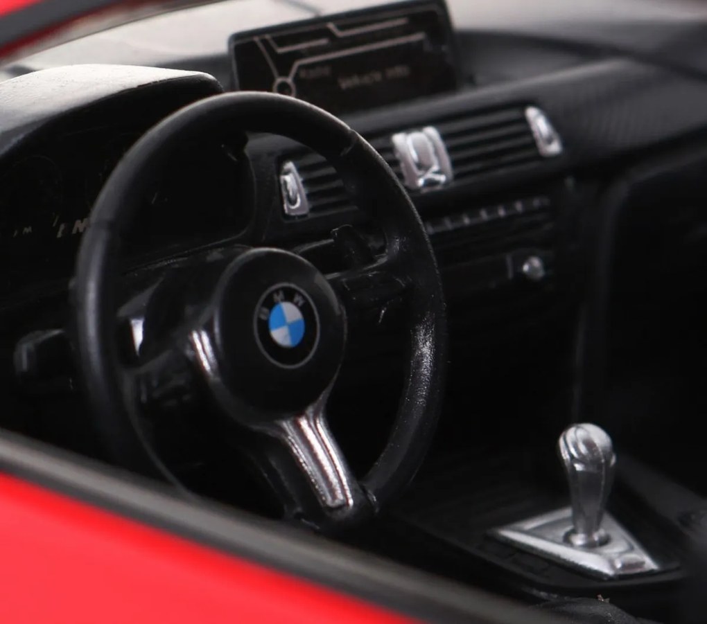BMW M4 Coupe červené RASTAR 1:14 RC auto na diaľkové ovládanie + ovládač 2,4 GHz