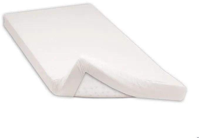 Napínacie prestieradlo bavlnené svetlo sivé 90x200 cm