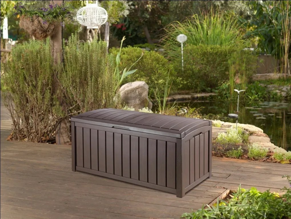 KETER GLENWOOD 390L Záhradný úložný box 128 x 65 x 61 cm, hnedá 17193522