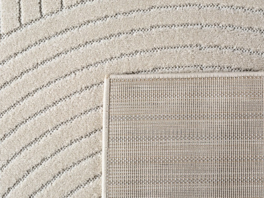 Ayyildiz, Kusový koberec Nova 1201 cream - na von aj na doma, 200x290, biela, chodba / predsieň