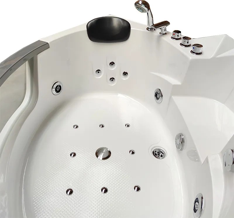 BPS-koupelny Hydromasážna vírivá vaňa Orino 632 135x135